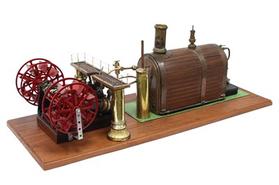 Lot 804 - A Model Steam "Paddle Boat" Reversing Live...