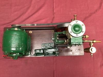 Lot 924 - A Stuart No 1 Vertical Single Cylinder Live...