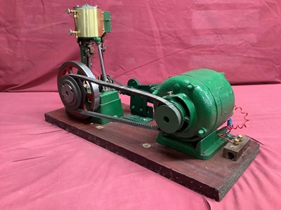 Lot 924 - A Stuart No 1 Vertical Single Cylinder Live...
