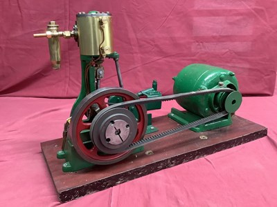 Lot 924 - A Stuart No 1 Vertical Single Cylinder Live...