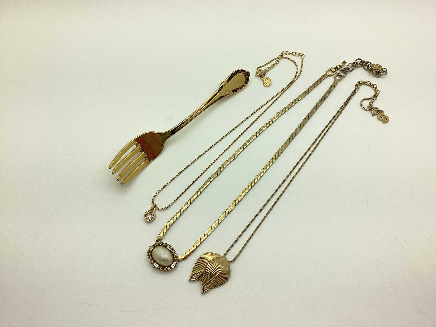 Lot 136 - Christian Dior; A Small Collection of Gilt...