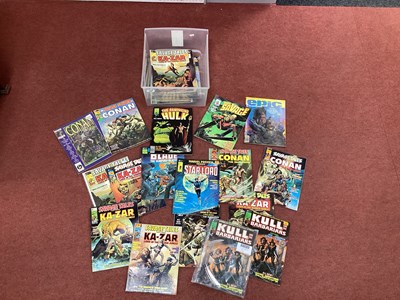 Lot 759 - Approximately Thirty Marvel / Curtis Magazines....