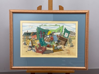 Lot 1514 - ROGER WOOD (Mid XX Century ) ARR 
Furniture,...