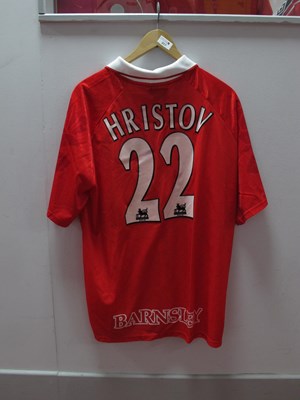 Lot 317 - Barnsley Admiral Home Match Shirt, with 'Ora'...