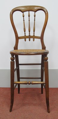 Lot 1561 - A Late XIX Century Correction Chair, possibly...