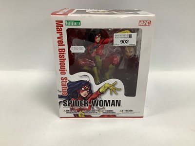 Lot 902 - A Kotobukiya Marvel Plastic Model Spider-Woman...