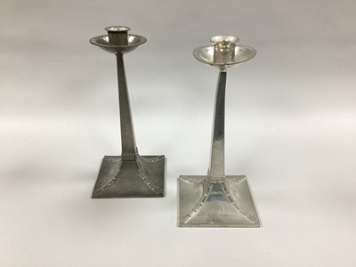 Lot 23 - A Pair of James Dixon & Sons Arts & Crafts...