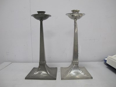 Lot 23 - A Pair of James Dixon & Sons Arts & Crafts...