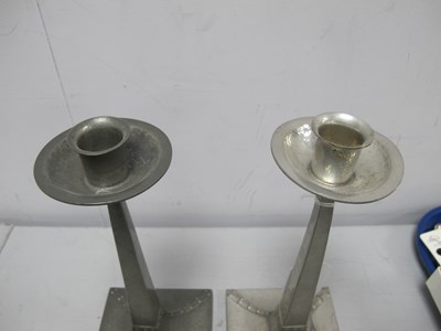 Lot 23 - A Pair of James Dixon & Sons Arts & Crafts...