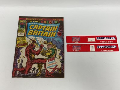 Lot 983 - Captain Britain #2 by Marvel UK. With Free...