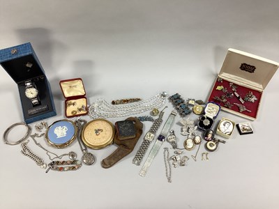 Lot 8 - A Mixed Lot of Assorted Costume Jewellery,...
