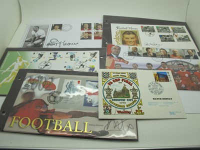 Lot 424 - Signed First Day covers - Jimmy Greaves, Stan...