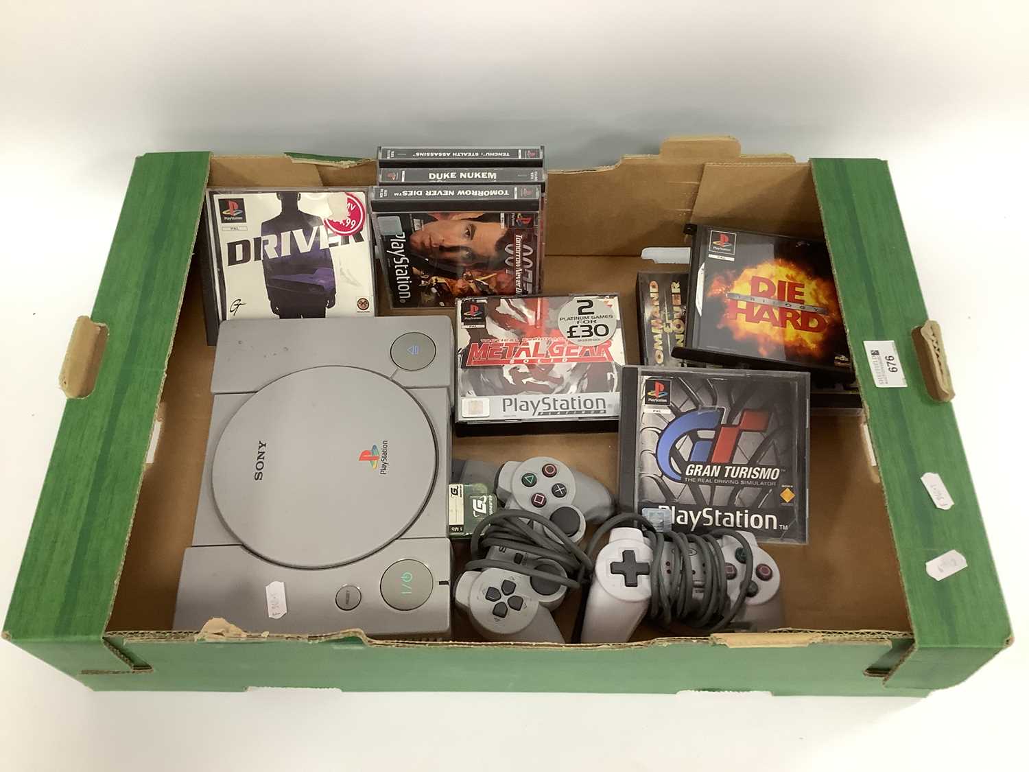 Lot 676 - An Original Sony PlayStation PS1 Gaming...
