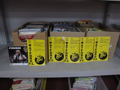 Lot 358 - League Club Programmes, Watford, Notts County,...