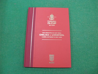 Lot 620 - Hardback 2022 FA Cup Final Liverpool v....