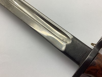 Lot 784 - British Army 1907 Pattern Bayonet, 'Sanderson'...