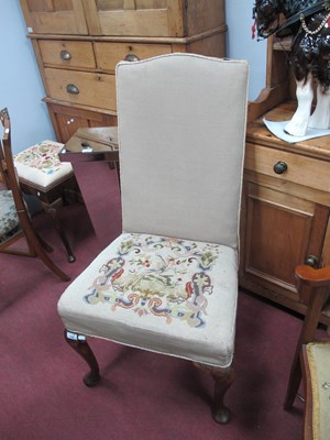 Lot 1570 - A Mid XVIII Century Mahogany Chair, with...