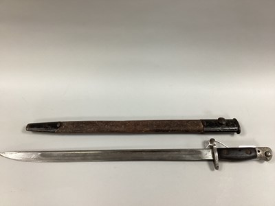 Lot 781 - British Army 1907 Pattern Bayonet With...
