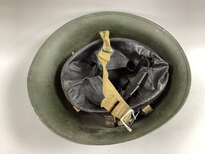 Lot 749 - British Army Mark 3 Turtle Combat Helmet, with...