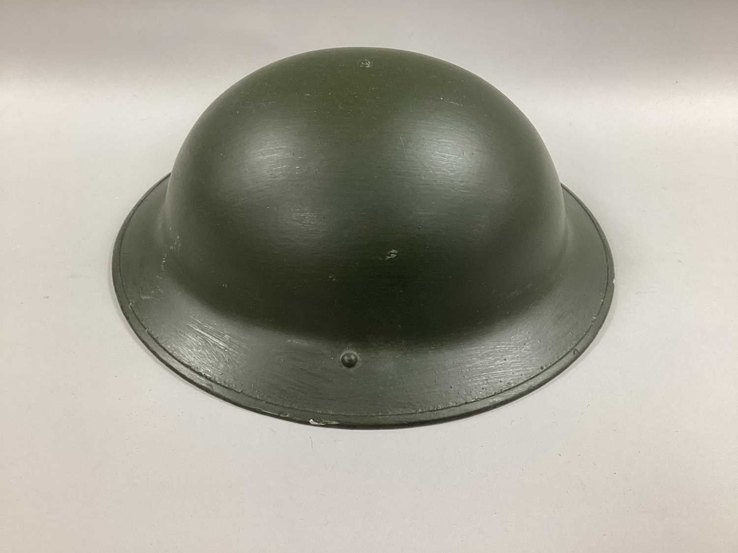 Lot 747 - British Army Brodie Combat Helmet, with liner...