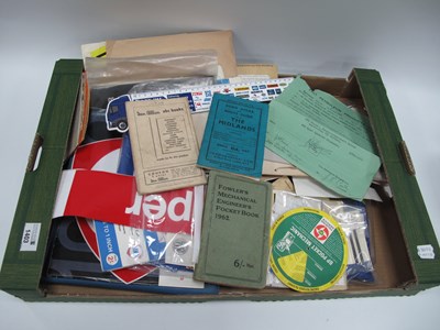 Lot 1062 - Automobile Memorabilia including Fina & Price...