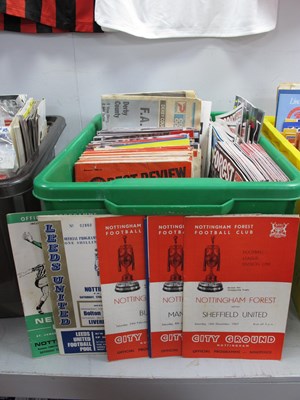 Lot 352 - Nottingham Forest Programmes 1967-89, incl...