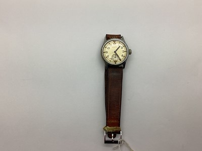 Lot 817 - WWII British Army Trade Pattern Moeris Watch...