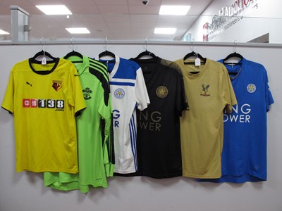 Lot 304 - Leicester City Puma Shirts, bearing 'King...