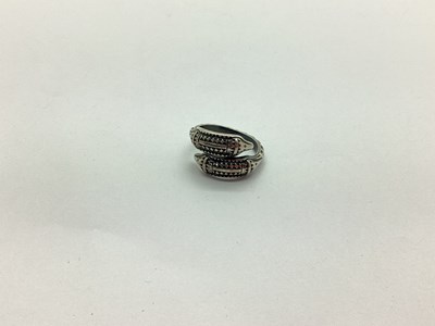 Lot 241 - David Andersen; A Norwegian 'Saga' Ring, in...