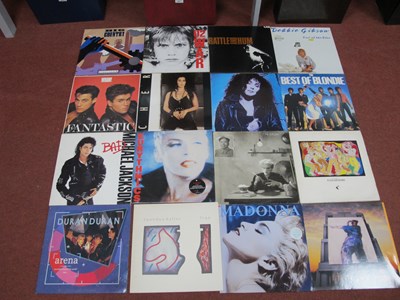 Lot 611 - A Quantity of 30+ 1980s Rock and Pop Vinyl LPs,...