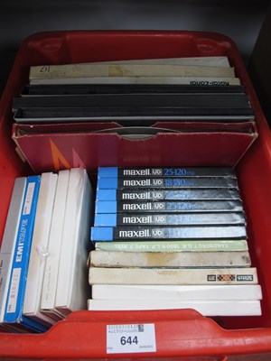 Lot 644 - A Quantity of Sound Recording Reel to Reel...
