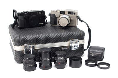 Lot 1388 - Contax G2 35mm Film Camera in Chrome, with...