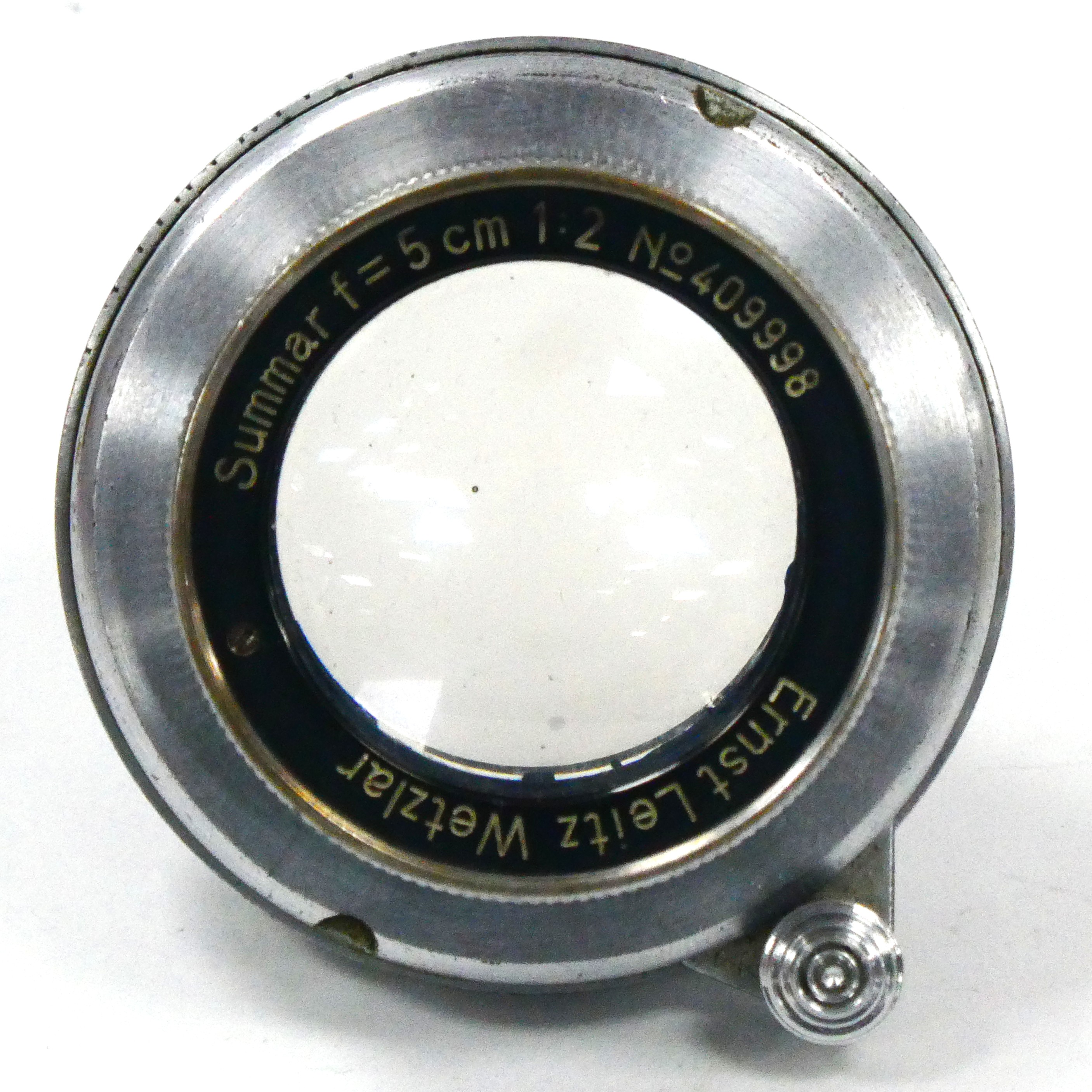 Lot 1398 - Ernst Leitz Wetzlar Summar 5cm f/2 lens add