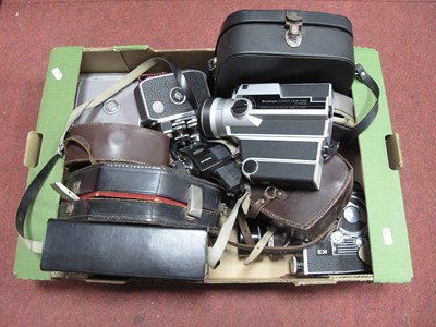 Lot 1055 - Cine film cameras; Bolex zoom reflex automatic,...