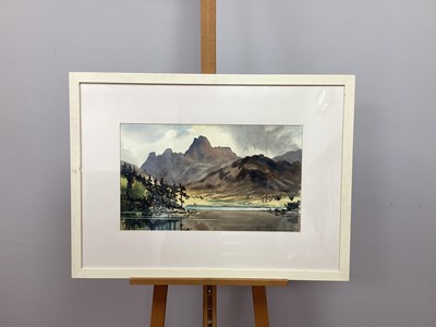 Lot 1248 - FRED STOTT (1910-2006) *ARR 
Mountainous Loch...