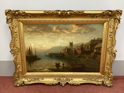 Lot 1229 - ENGLISH SCHOOL (XIX Century) Sleepy Northern...