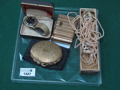 Lot 1327 - Trelawn Gents Wristwatch. Stratton & Kigu...