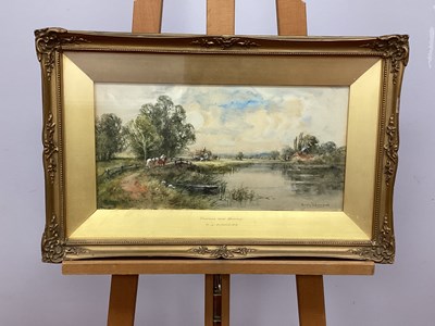 Lot 1213 - HENRY JOHN KINNAIRD (1861-1929) 
Thames Near...