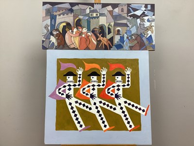 Lot 1237 - COLIN DENT (1932-2025) *ARR Carnival, acrylic,...