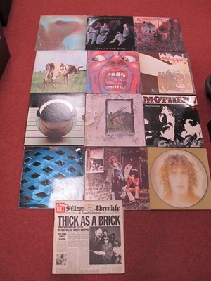 Lot 657 - Collection Of Thirteen Rock LP's, including...