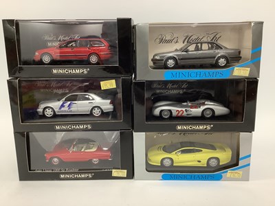 Lot 675 - Six 1:43rd Scale Diecast Model Cars by...