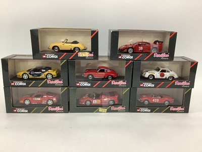 Lot 674 - Eight 1:43rd Scale Diecast Model Cars by...