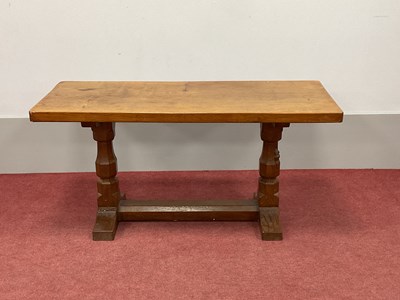 Lot 1596 - A Robert Thompson 'Mouseman' Oak Rectangular...