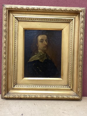 Lot 1275 - ENGLISH SCHOOL (XVIII/XIX Century) Portrait of...