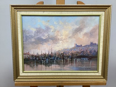 Lot 1211 - COLIN RUSSELL (1932-2009) *ARR 
Whitby Harbour,...