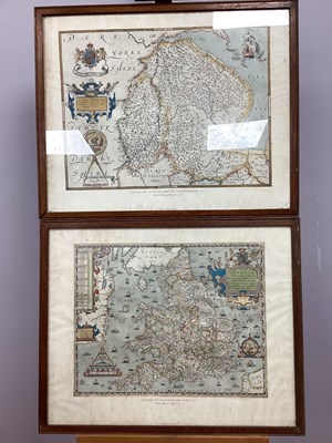 Lot 1286 - Saxton's Map of Lincolnshire and...