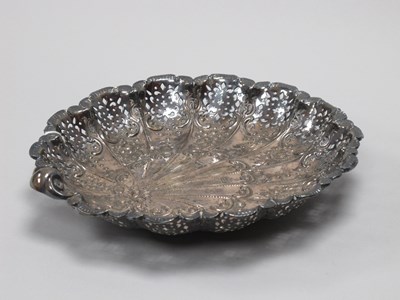 Lot 30 - A Decorative Victorian Hallmarked Silver Dish,...