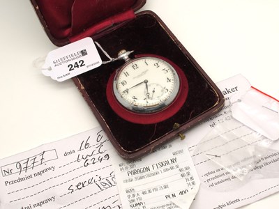 Lot 242 - International Watch Co Schaffhausen; An...