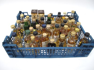 Lot 1506 - Miniatures - A Mixed Assortment of Whisky...