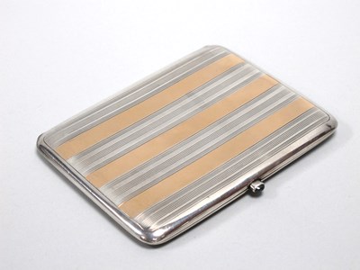 Lot 13 - An Art Deco Style Two Colour Slim Rectangular...